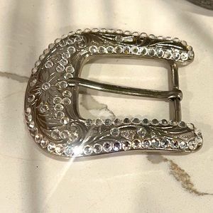 B.B. Simon Crystal Belt Buckle 💎✨